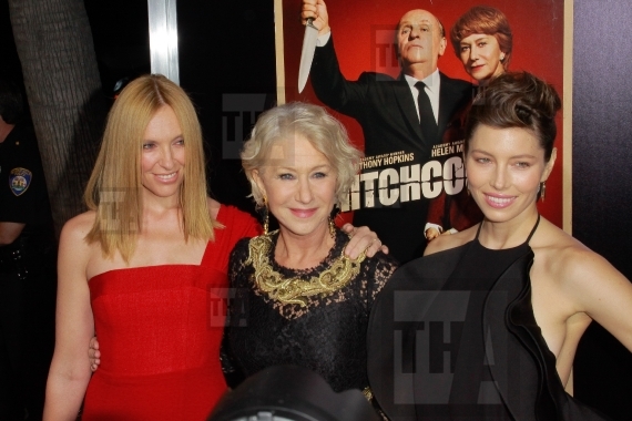 Toni Collette, Helen Mirren and Jessica Biel