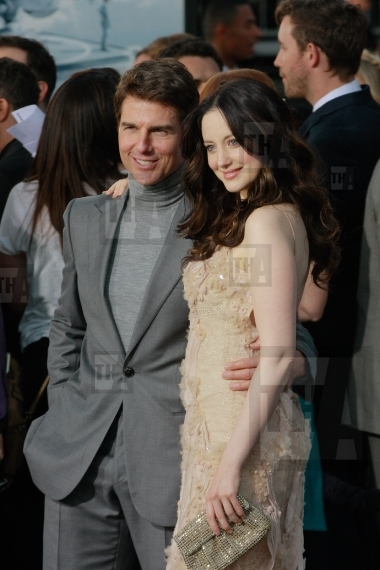 Tom Cruise and Andrea Riseborough