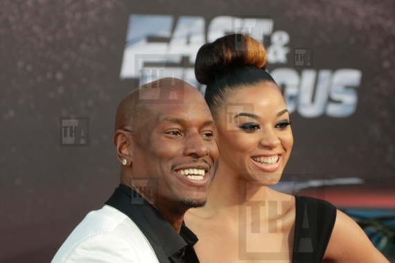 Tyrese Gibson and Lyndriette Kristal Smith