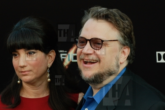 Guillermo Del Toro and Lorenza Newton