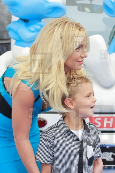 Britney Spears and son Sean Federline