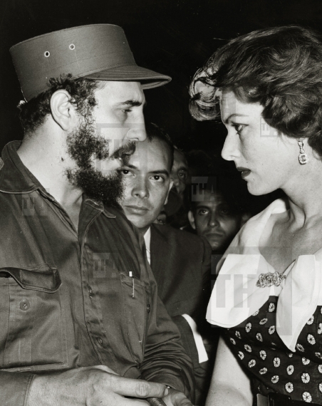 Maureen O'Hara, Fidel Castro