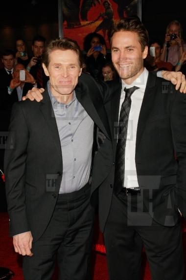 Willem Dafoe and Taylor Kitsch