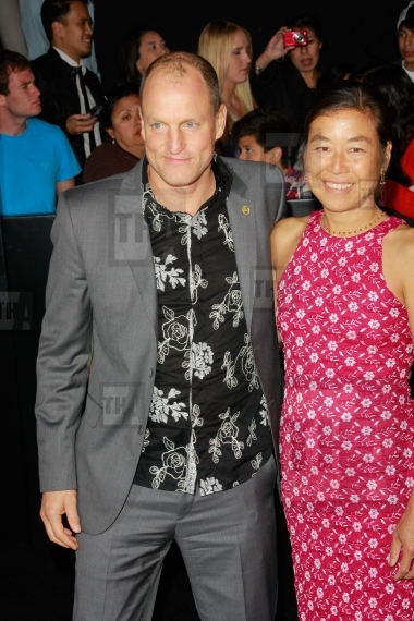 Woody Harrelson and his wife Laura Louie
