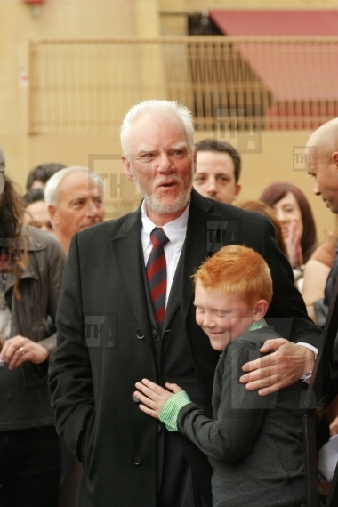 Malcolm McDowell and son