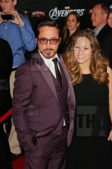 Robert Downey Jr. and his wife Susan Downey