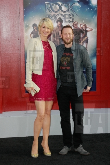 Jenna Elfman and Bodhi Elfman