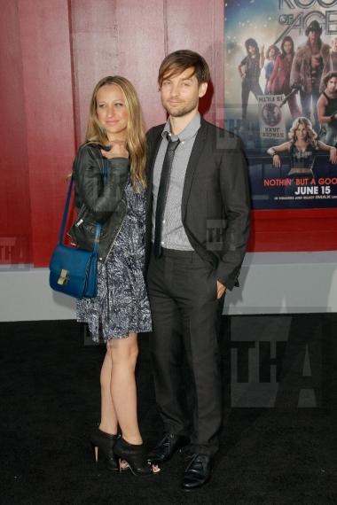 Tobey Maguire and his wife Jennifer Meyer