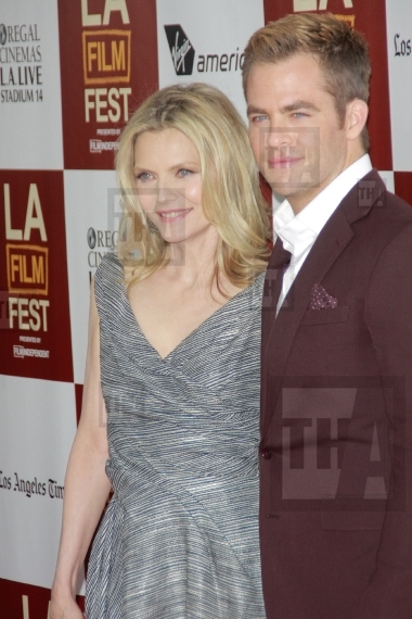 Michelle Pfeiffer and Chris Pine 