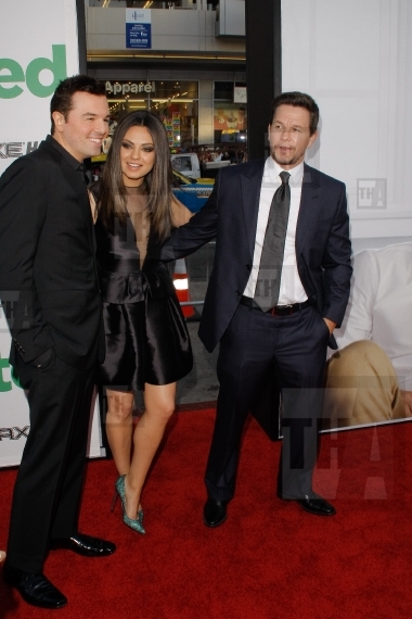 Seth MacFarlane, Mila Kunis and Mark Wahlberg