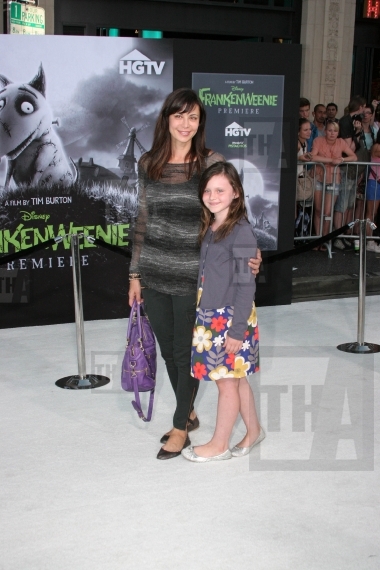 Catherine Bell and daughter