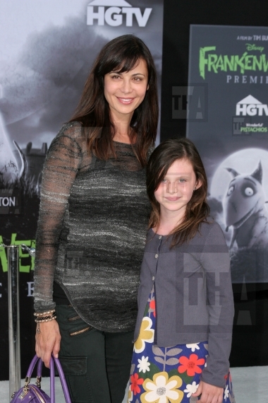 Catherine Bell and daughter