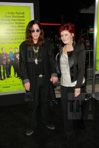 Ozzy Osbourne and Sharon Osbourne