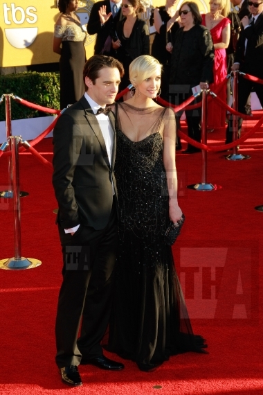 Vincent Piazza and Ashlee Simpson