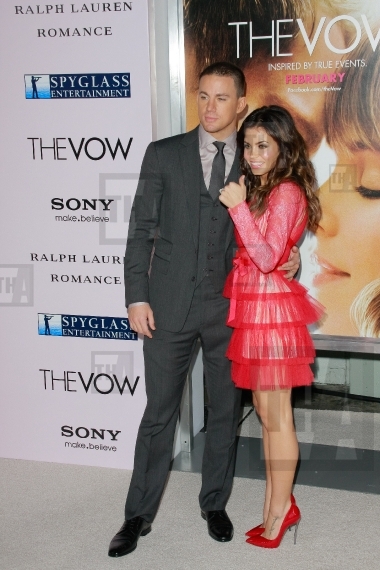Channing Tatum and his wife Jenna Dewa