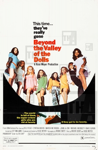 "Beyond the Valley of the Dolls" (1970) 20th Century Fox