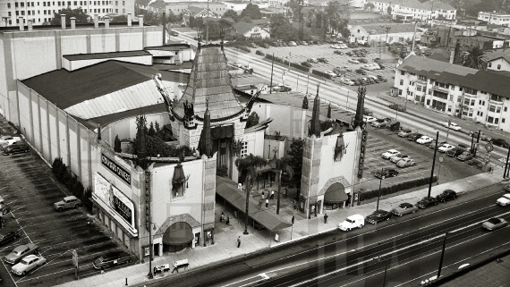 The Chinese Theater in Hollywood