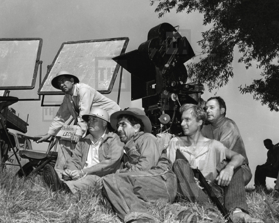 Cinematographer Lucien Andriot, Director Jean Renoir, J. Carroll