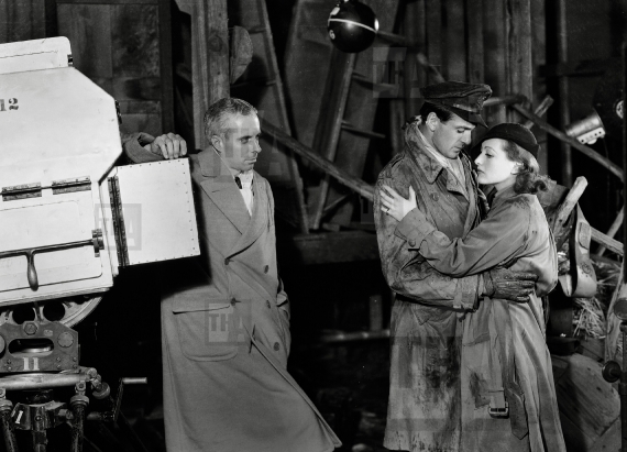 Director Howard Hawks, Joan Crawford, Gary Cooper 