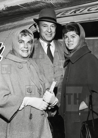 Gary Cooper, wife Veronica Balfe, daughter Maria
