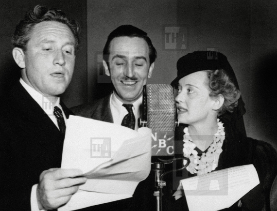Spencer Tracy, Walt Disney, Bette Davis