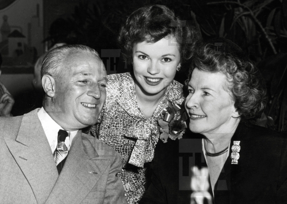 Shirley Temple,  George Temple, Gertrude Temple