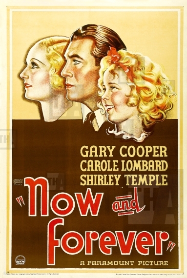 Shirley Temple, Gary Cooper, Carole Lombard - Poster