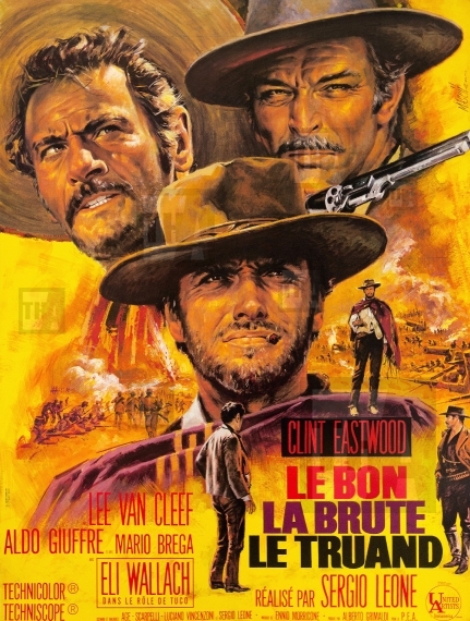 Poster - Clint Eastwood, Eli Wallach, Lee Van Cleef