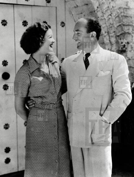 Myrna Loy, husband Arthur Hornblow Jr.