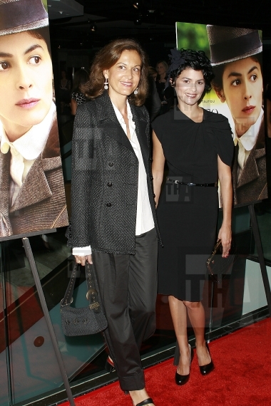 Audrey Tautou and Director Anne Fontaine