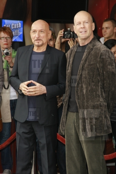 Ben Kingsley and Bruce Willis