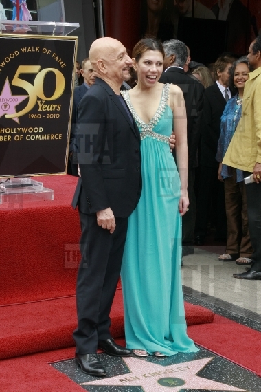 Ben Kingsley and wife Daniela