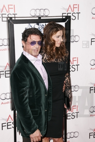 Sylvester Stallone and Jennifer Flavin 