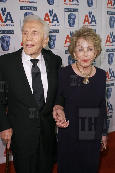 Kirk Douglas and his wife Anne