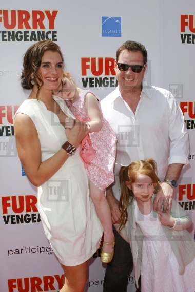 Brooke Shields and Family