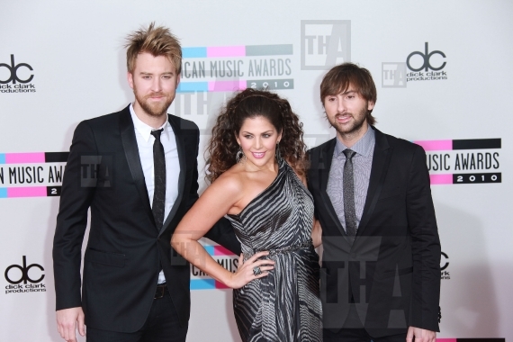 Charles Kelley, Hillary Scott and Dave Haywood of the band Lady