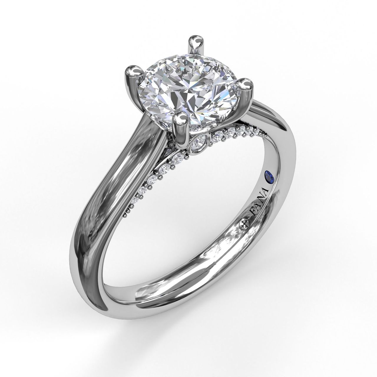 Love Forever Solitaire With Surprise Diamonds Engagement Ring