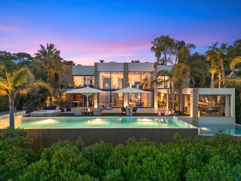 High-end villa interior photographed in Mallorca