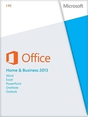 MS Office 2013 Home and Business 32-bit/x64 Russian OEM (T5D-01870)