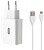 XO L36 1USB 3A 18W QC 3.0 + Lightning Cable White