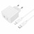 Hoco CS13A Ocean PD20W + Type-C to Lightning Cable White