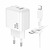 Borofone BAS44A C+U 20W + Type-C to Lightning Cable White
