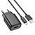 Hoco C134A Solid 12W + MicroUSB Black