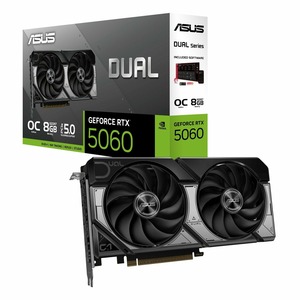 Asus GeForce RTX 5060 Dual OC Edition 8GB GDDR7 (DUAL-RTX5060-O8G)