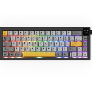 Ajazz AK650 Flying Fish Switch RGB With Screen Wireless Black (AK650-FF-BGY)