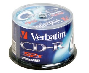 Verbatim CD-R 700Mb 50pcs Printable 43653