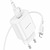 Borofone BA82A 1USB-C 25W + Type-C to Lightning Cable Whte