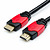 Atcom HDMI-HDMI Red/Gold, пакет, довжина 10 м, 4K, ver 2.0. (24910)