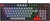 GamePro MK120 Red Switch USB Black (MK120R)