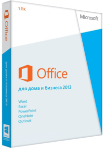 MS Office 2013 Home and Business 32-bit/x64 Russian DVD BOX (T5D-01761)